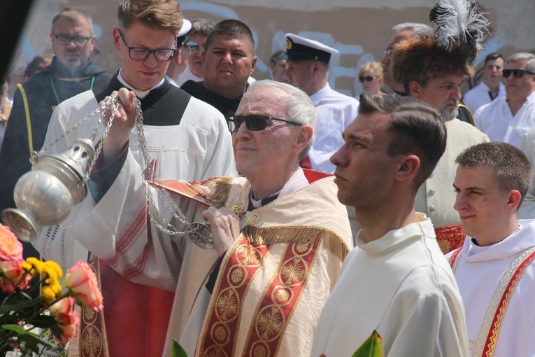 Płock. Procesja Bożego Ciała