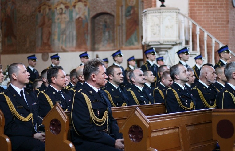 Nadanie sztandaru PSP - Kwidzyn