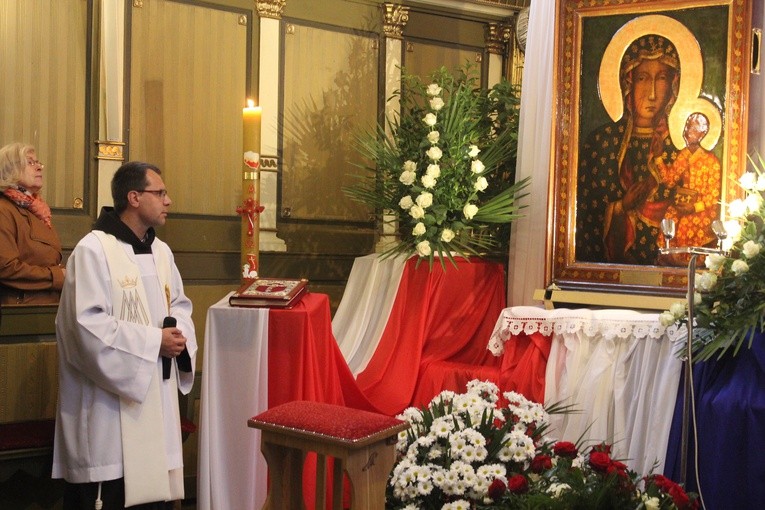 Skępe. Nawiedzenie w parafii Zwiastowania NMP