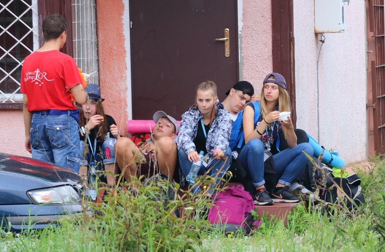 XXV EPP - wyjście grup z Elbląga