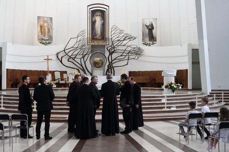 Ks. Marini w Łagiewnikach