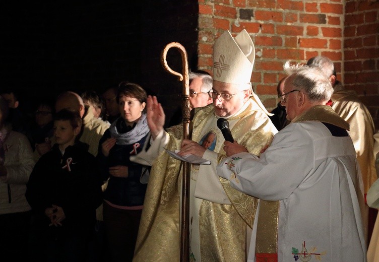 Poświęcenie pomnika w Próchniku