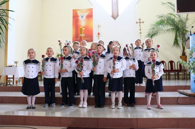 Podziękowanie za rok przedszkolny 