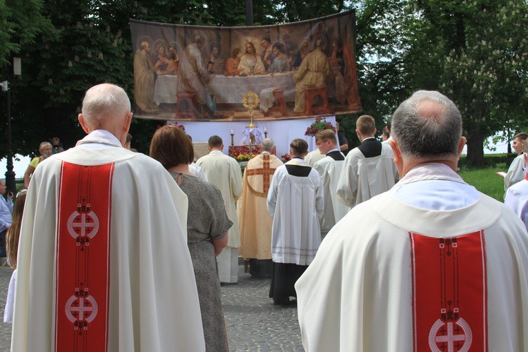 Płock. Boże Ciało w katedrze