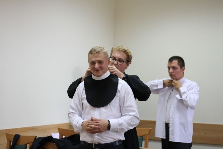 Obłóczyny w seminarium
