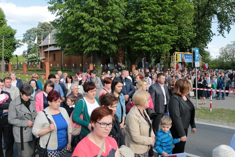 Sokołów. Nawiedzenie w parafii św. Anny