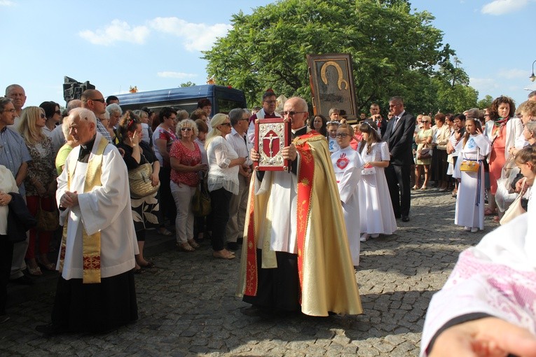 Płock. Nawiedzenie w parafii św. Maksymiliana Kolbego. 1