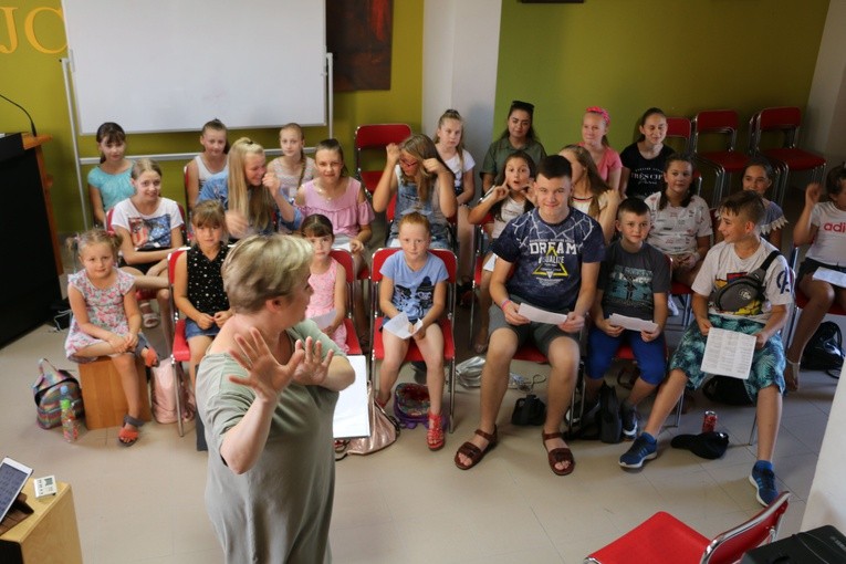 Warsztaty muzyczne w Dąbrowie k. Mławy