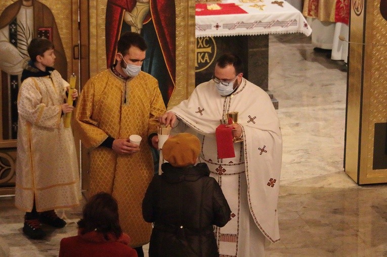 Elbląg. Boska Liturgia w intencji pokoju