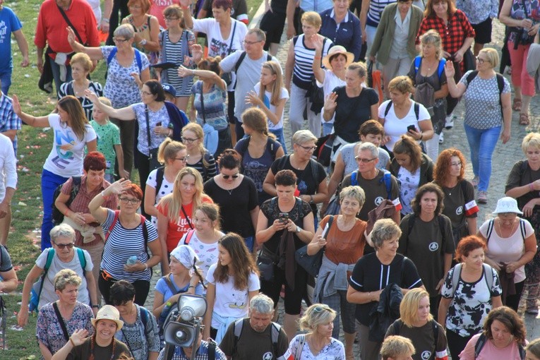 Pielgrzymka 2018. Wejście na Jasną Górę. cz.3