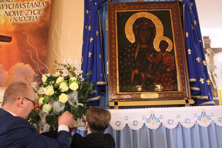 Płock. Nawiedzenie w parafii św. Krzyża