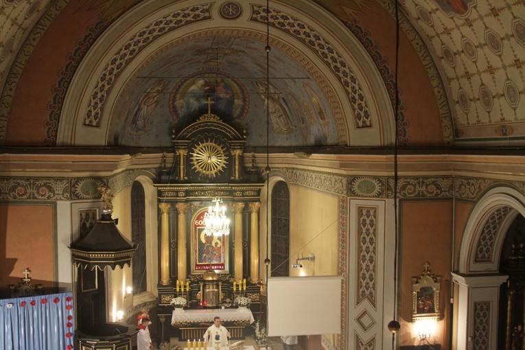 Tłuchowo. Nawiedzenie w parafii pw. Wniebowzięcia NMP