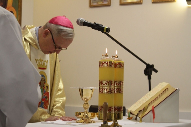 Poświęcenie kaplicy w Kraszewie-Czubakach