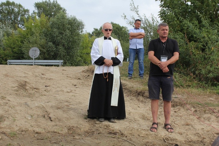 Różaniec wiślany w Czerwińsku
