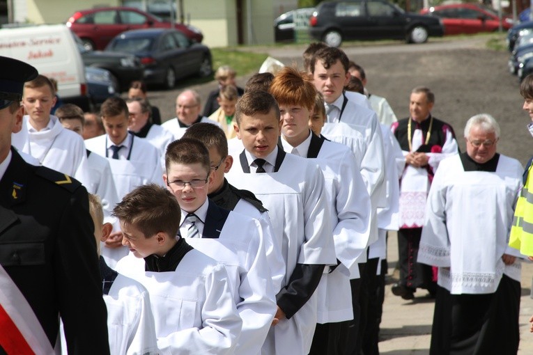 Poświęcenie kościoła w Nasielsku