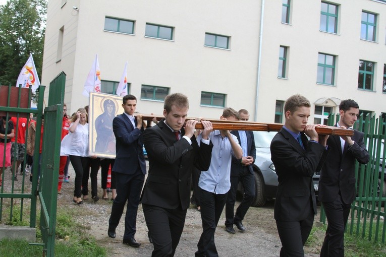 Znaki ŚDM w Sierpcu