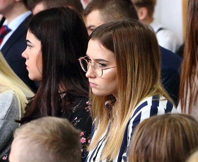 Poświęcenie budynków w ZS Katolickich w Malborku