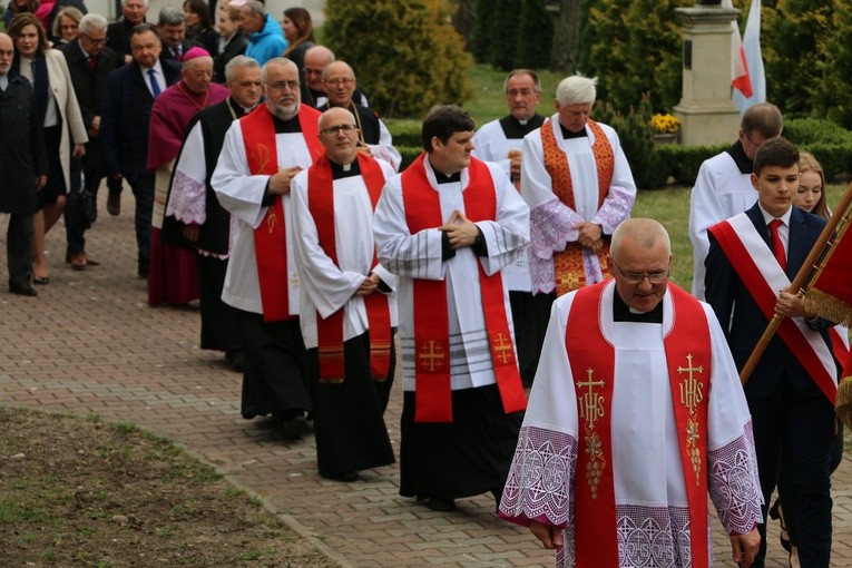 Odnowione krypty Krasińskich w Opinogórze