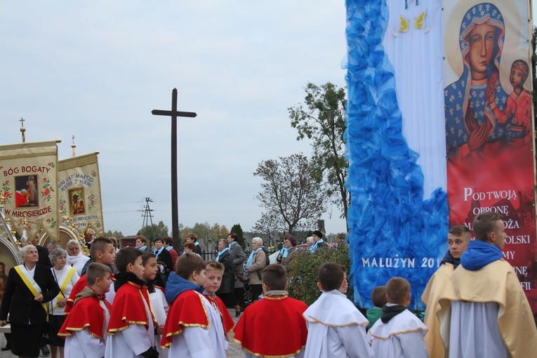 Malużyn. Nawiedzenie w parafii św. Wojciecha