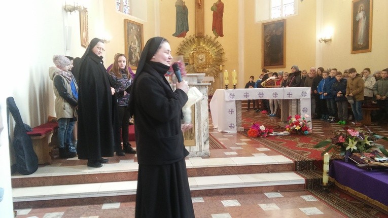 Rekolekcje szkolne w Przasnyszu
