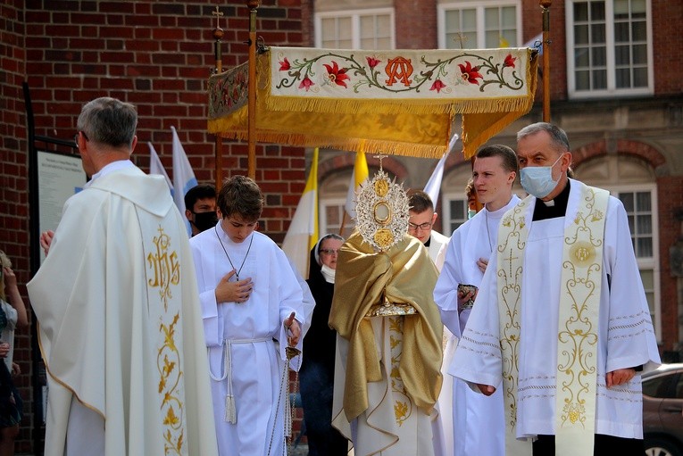 Elbląg. Uroczystość Bożego Ciała 