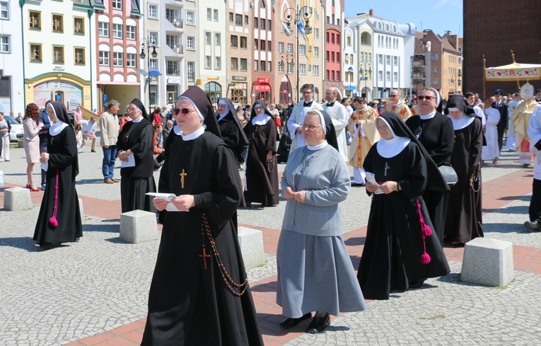 Procesja Bożego Ciała ulicami Starego Miasta