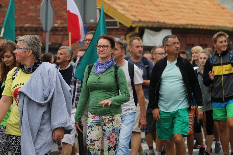 Pierwszy dzień pielgrzymki - przedpołudnie
