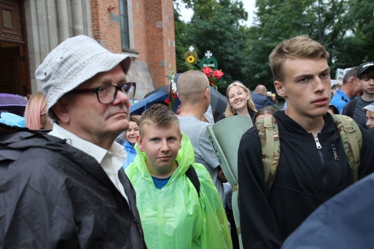 Pielgrzymka. Wyjście z Płocka