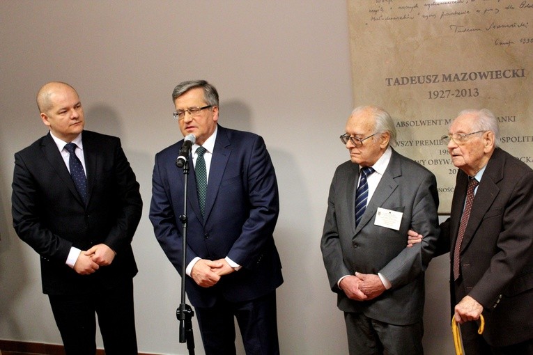 Prezydent Komorowski w Płocku