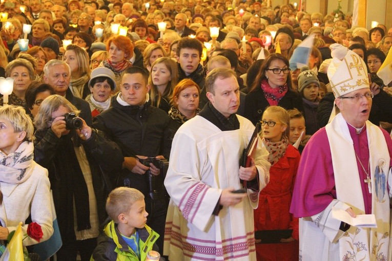 Ciechanów. Nawiedzenie w parafii św. Franciszka z Asyżu