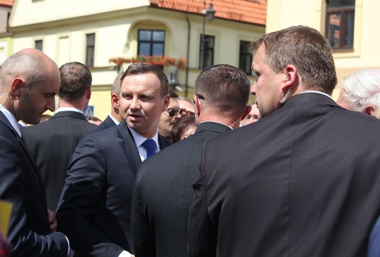 Prezydent Andrzej Duda w Płocku