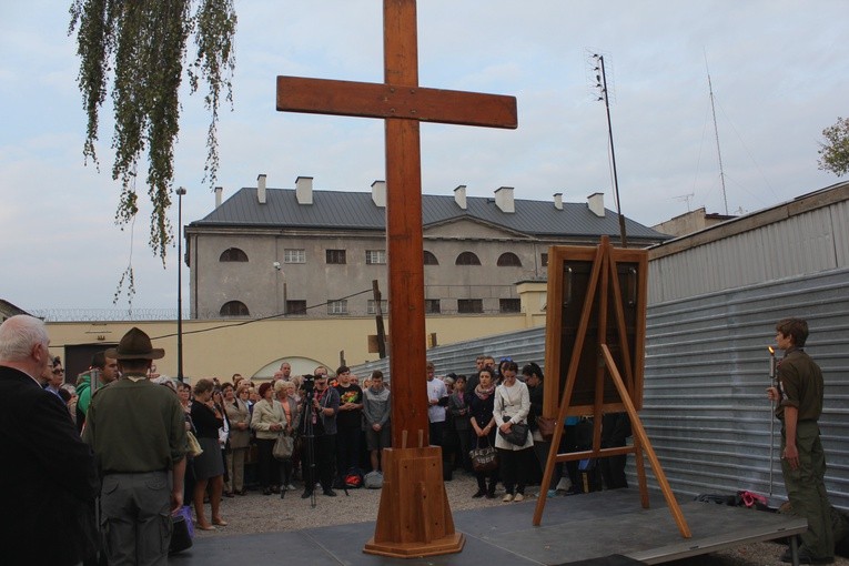 Znaki ŚDM w Płocku - zakład karny
