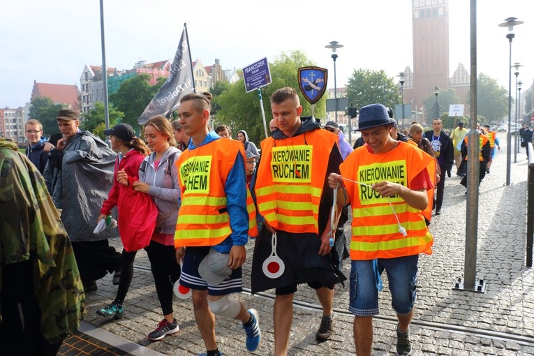 XXV EPP - wyjście grup z Elbląga