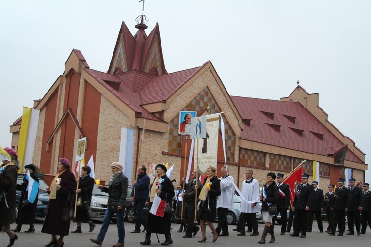 Ciechanów. Nawiedzenie w parafii św. Franciszka z Asyżu