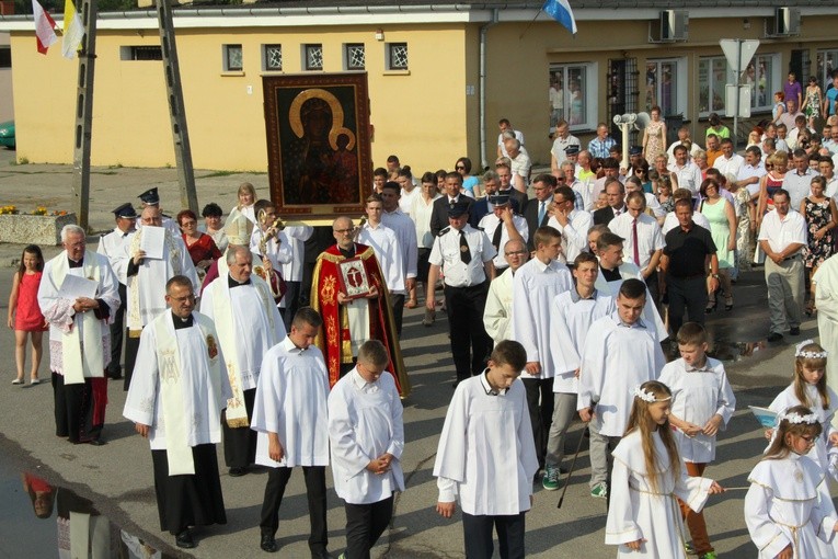 Gołymin. Nawiedzenie w parafii św. Jana Chrzciciela