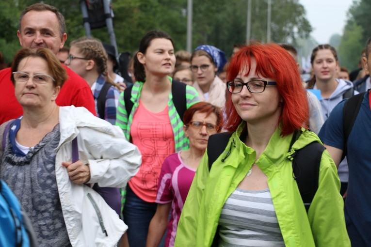 Pierwszy dzień pielgrzymki - przedpołudnie