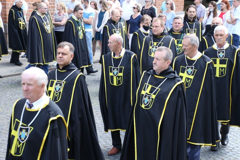 Płock. Poświęcenie mozaiki w oknie papieskim