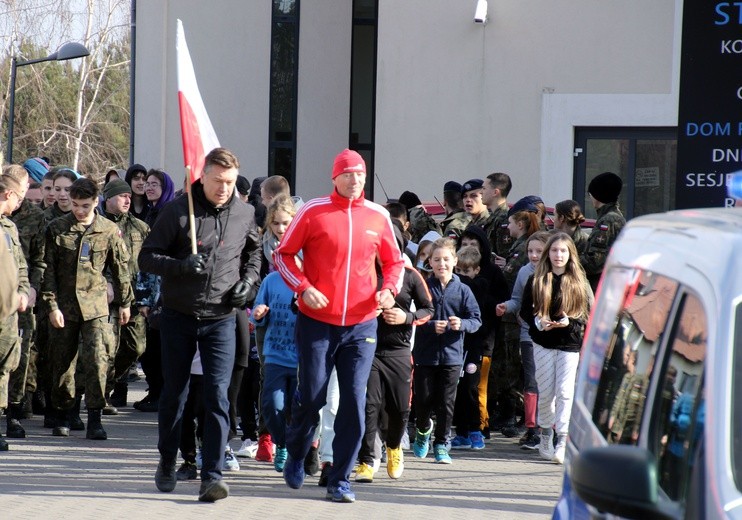 Płock. Bieg Pamięci Żołnierzy Wyklętych