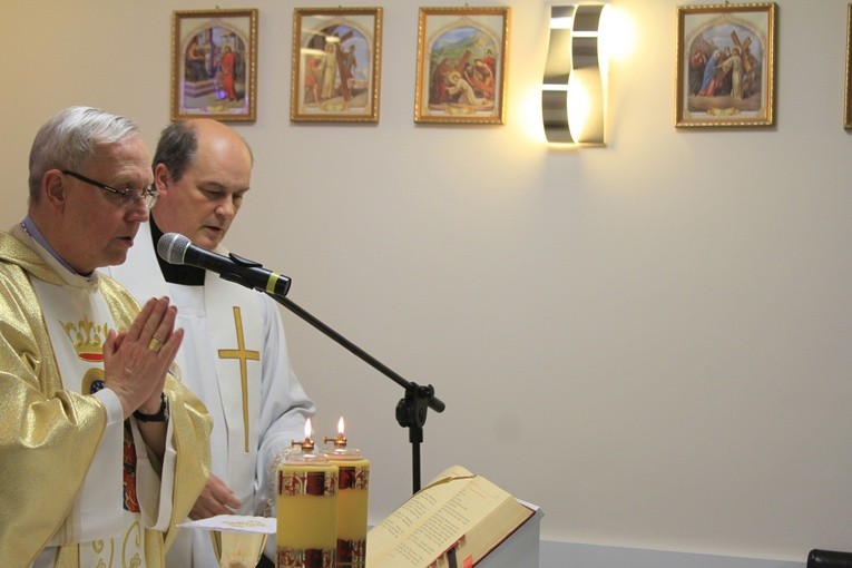 Poświęcenie kaplicy w Kraszewie-Czubakach