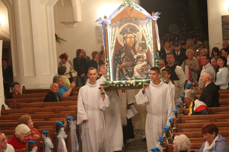 Wigilia koronacji obrazu w Popowie