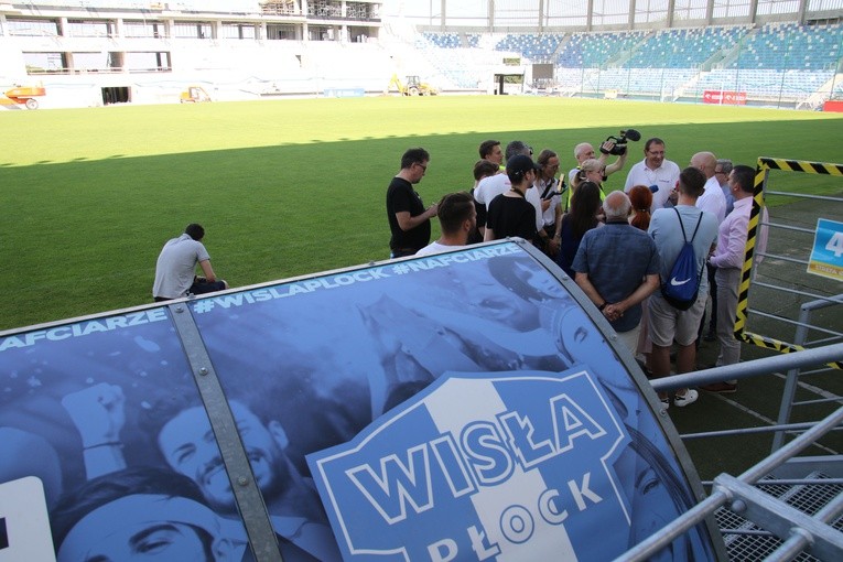 Płock. Rozbudowa stadionu