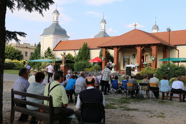 Pielgrzymi w Skępem