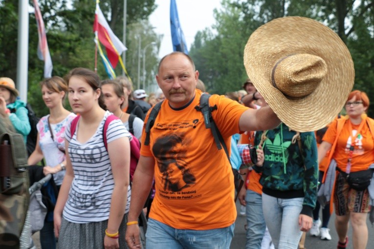Pierwszy dzień pielgrzymki - przedpołudnie