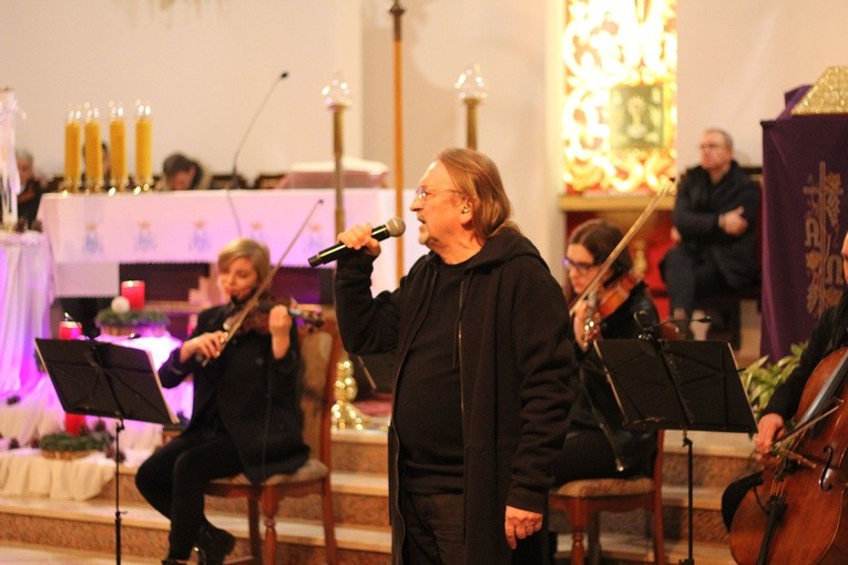Marek Piekarczyk w Skępem.