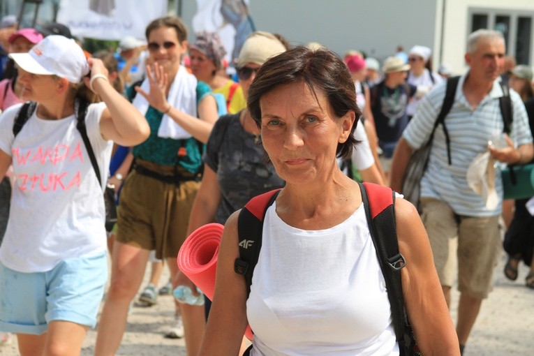 Pielgrzymka. Obiad w Bełdowie