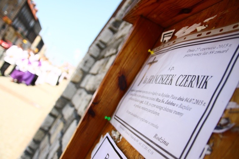 Pogrzeb śp. ks. Franciszka Czernika