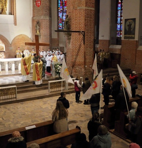 Symbole ŚDM - Katedra św. Mikołaja, dzień drugi 