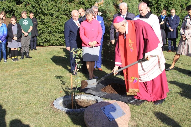 Pomnik bł. ks. J. Popiełuszki w Mławie