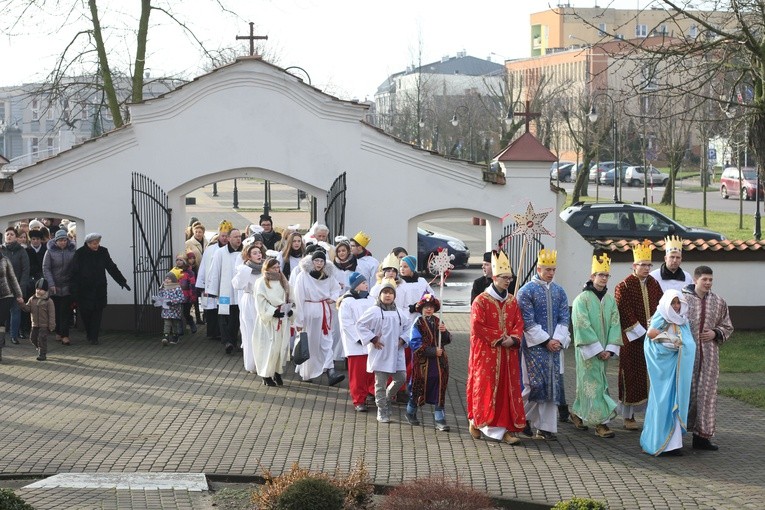 Żuromin. Orszak Trzech Króli