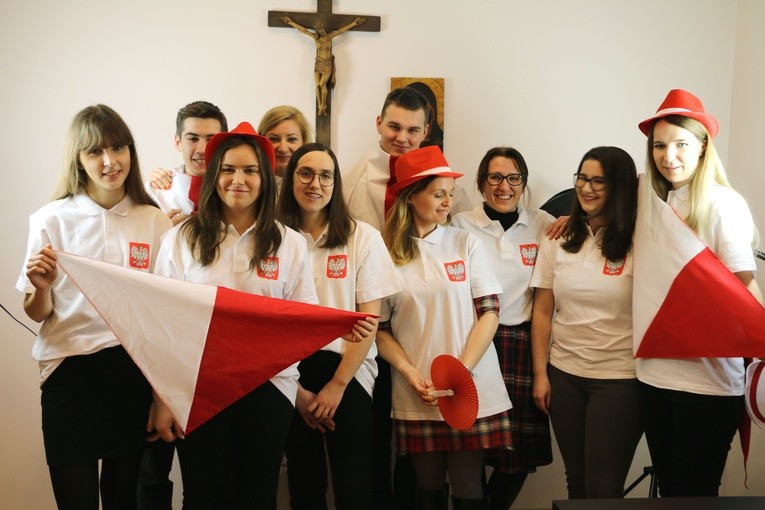 Młodzież z Węgrzynowa przed ŚDM